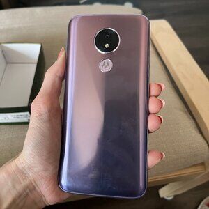 Purple Motorola G7 Power (64 GB) - Unlocked - Smartphone